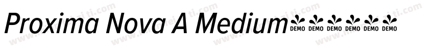 Proxima Nova A Medium字体转换